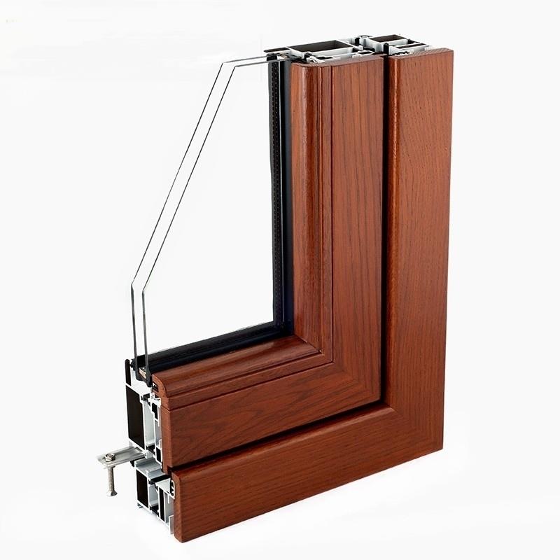 需定制天津斯瑞阁别墅高端红橡木铝木复合门窗木包铝铝包木窗户定