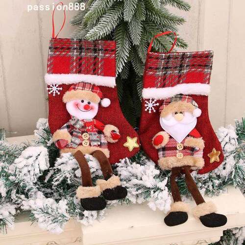 Christmas Decorations Christmas Socks Pendants Dolls圣诞袜