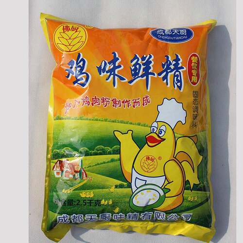 成都天厨佛厨鸡味鲜精5斤 土鸡精味极鲜味精大包装商用 餐饮饭店