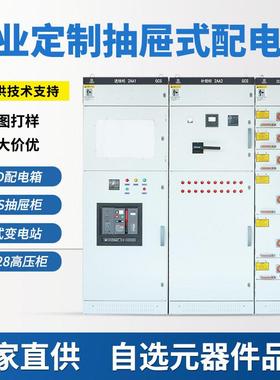 低压抽屉式配电柜抽出式开关柜GCK/GCS/MNS计量容柜馈电柜馈电柜