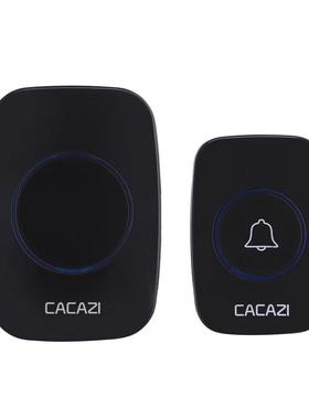 数码门铃进门铃家用黑色音乐二无一拖门铃呼叫别墅远距离线a10