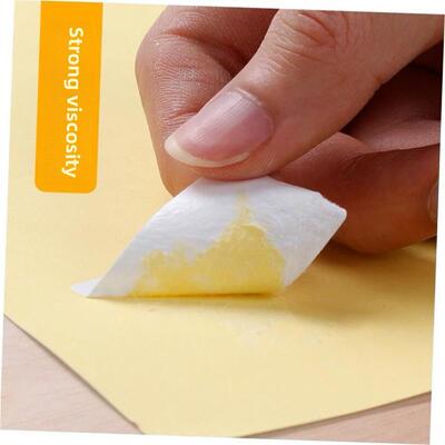 goldlong 75 white 5 label paste paper stickers to take标签贴