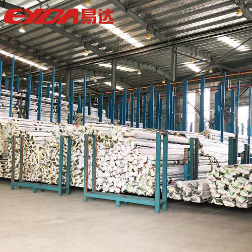 重型仓储货架管材堆垛架叠放钢制货架工业库房U型货架厂家
