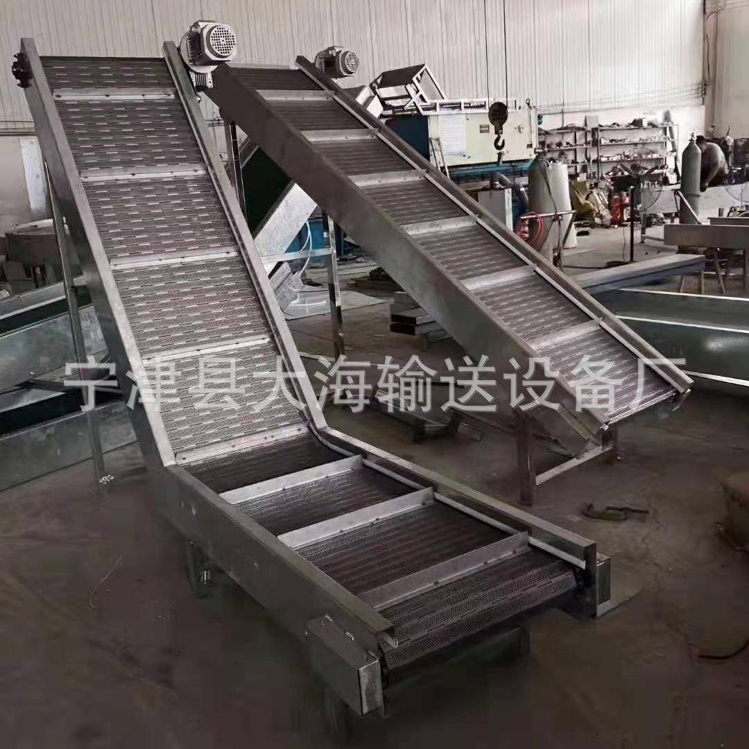 加工多种型号膨化食品烘干链板输送机啤酒灌装输送机量大从优