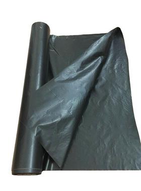 现货LDP土E黑色灰色马路胶纸塑料保护膜渗黑色2.1*道路工厂地基潮