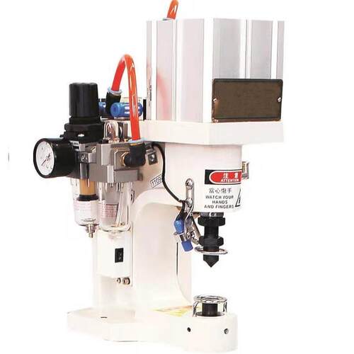 电磁打扣机1808A 气动鸡眼扣机 818防打手冲孔机sewing machine