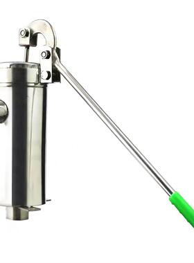 摇水泵不锈摇钢摇井井泵手摇水井头水手动压井头压水机LJV井老式