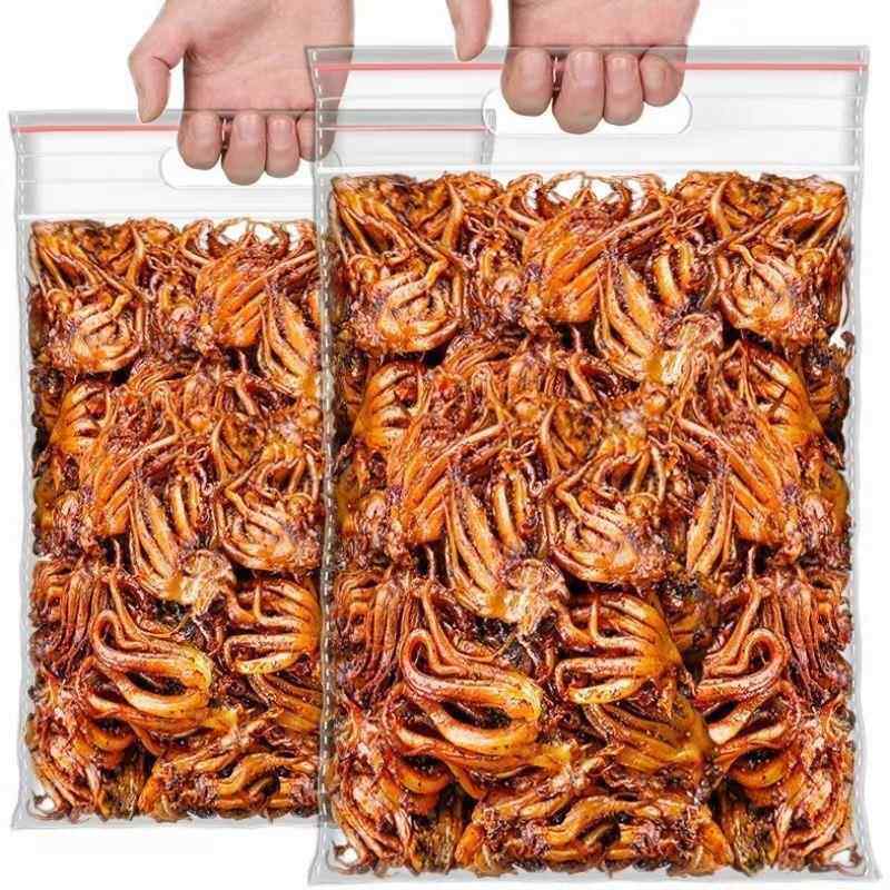 麻辣过瘾鱿鱼须丝即食鱿鱼头八爪鱼小海鲜熟食罐头铁板风味小零食,零食/坚果/特产,即食鱿鱼零食,淘宝优惠券,粉丝福利购,淘宝优惠卷