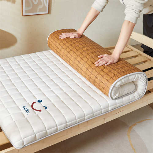 厂家包邮冬夏两用凉席床垫遮盖物家用软垫学生宿舍单人榻榻米睡垫