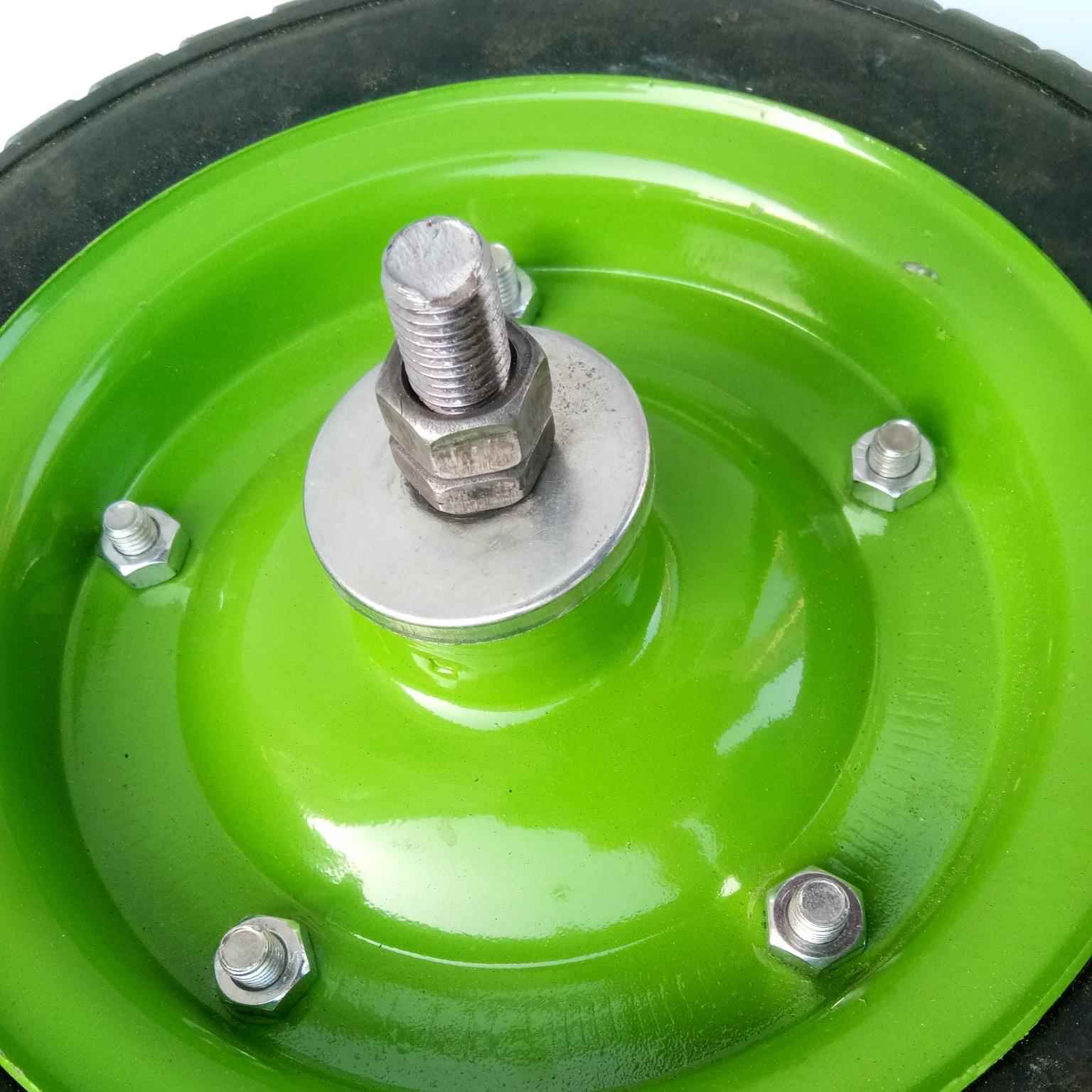 脚单轮工轮马车轮实心轮充气轮40-8尾轮工400-8实业轮轮板轮通轴