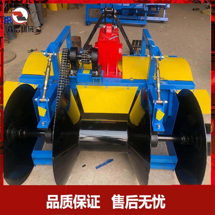 草莓开沟起垄机一次成型大棚大葱起垄机开沟起垄筑埂机果园打埂机