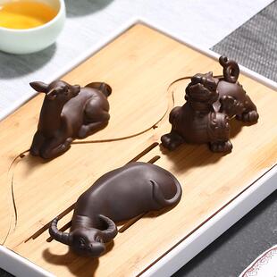 紫砂茶宠摆件龙九子创意茶玩茶桌饰品小囚牛睚眦狻猊饕餮蒲牢螭吻