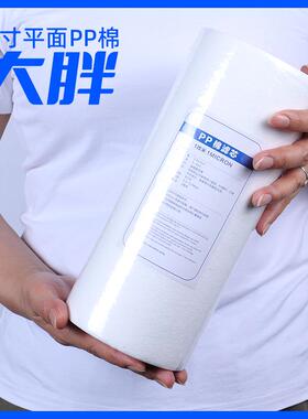 厂家直供 大胖10寸PP棉滤芯工业聚丙烯熔喷滤芯净水机前置过滤器