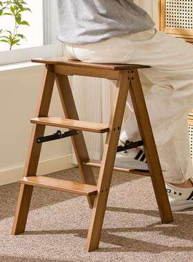 折叠凳F995SJJ6加厚加粗登高梯凳家用爬梯人梯小型轻便凳用子两梯