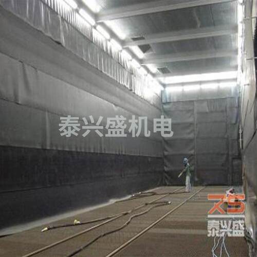厂家直供刮板回砂喷砂房无尘喷砂房