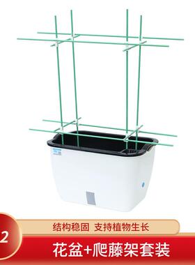 吸水花盆家庭阳台种菜盆专用箱水培蔬菜种植箱菜架子塑料懒人花箱
