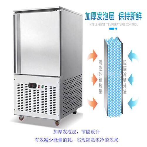 零下45度速冻冷柜商用风冷低温急冻柜生胚包子饺子速冻机速冻柜