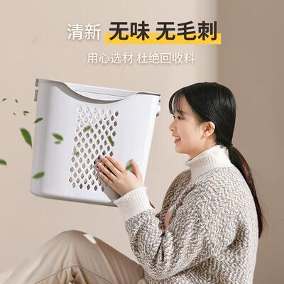 星优塑料脏X-8372衣室篮浴拖置物架车脏衣服收纳筐二三台层家用阳