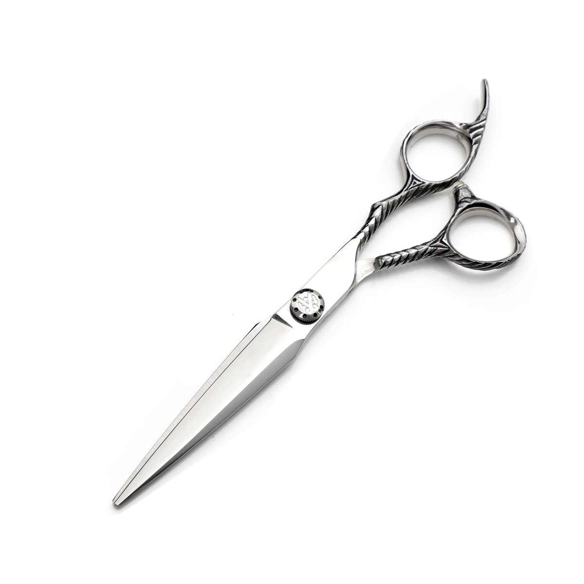 专业美发剪刀 7寸徒手剪 干湿两用平剪刀大切口发型师理发剪刀