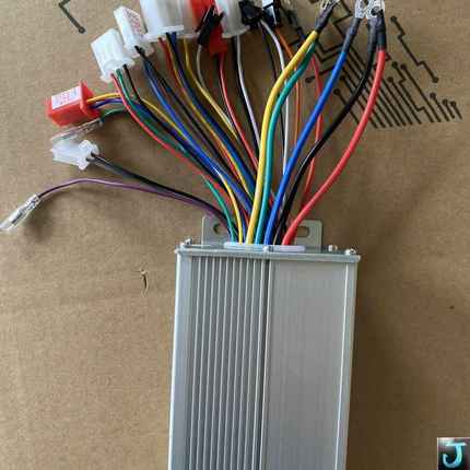 智能48v72v60v刷三轮摩托车二轮无车双模控制器电动通用电动