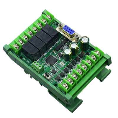 国产plc工0控板编控制器fx2n-1/tFX2N-10-14/20/24/30程/mr/m带48