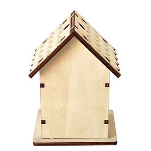 DIY Bird Nesting Box Unassembled Toy for Bird Parrot DIY