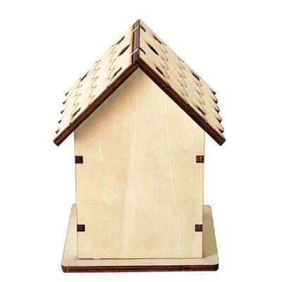 DIY Bird Nesting Box Unassembled Toy for Bird Parrot DIY