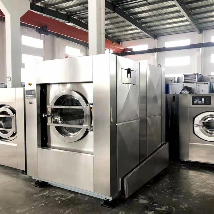 不锈钢洗脱一体全自动20公斤大型工业洗衣机多功能烘干机