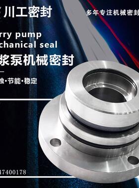 石灰浆泵机封 LCF40/400ILCF100-320L 机械密封耐腐蚀耐高压