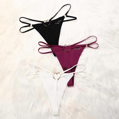 Sexy Sports Panties Ms Underpants Seamless Thong G String 裤