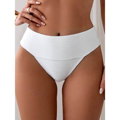 Triangle bikini swimsuit women's high waisted beach