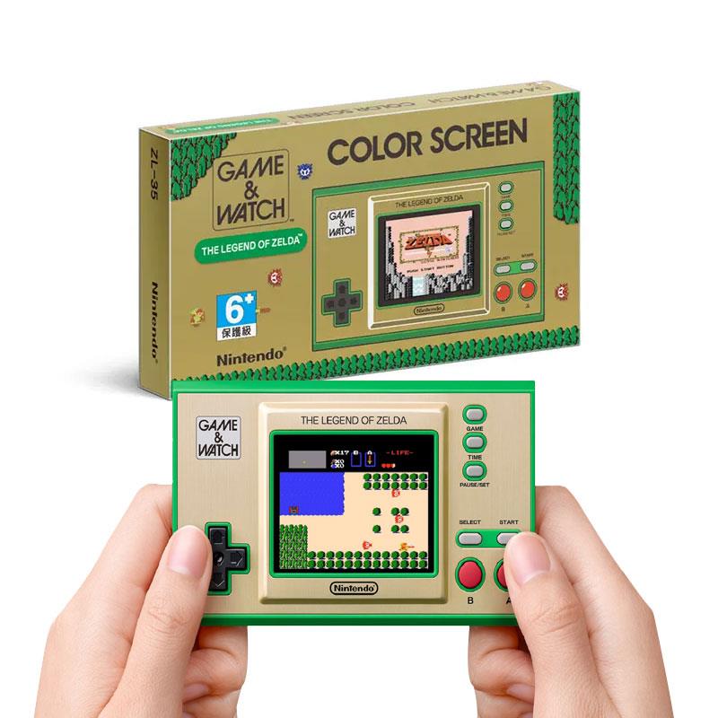现货进口任天堂Game Watch塞尔达35周年掌机马里奥日版港版