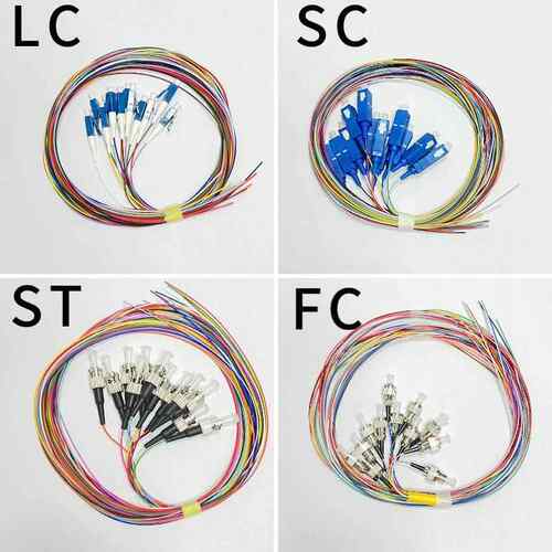 单模尾纤SC,LC,FC,ST尾缆束状尾纤光纤熔接电信级光纤跳线 尾纤