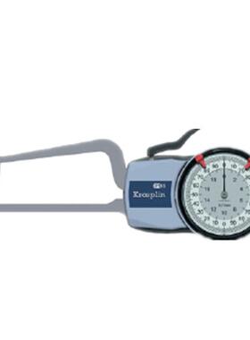 德国KROEPLIN壁厚卡规D1R10S/指针式外卡规/高精度外卡规