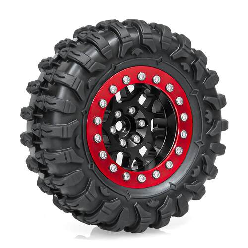 RC 1.3寸树枝轮毂+龙爪胎 1/18 TRX4M 1/24 SCX24 FMS Ascent-18