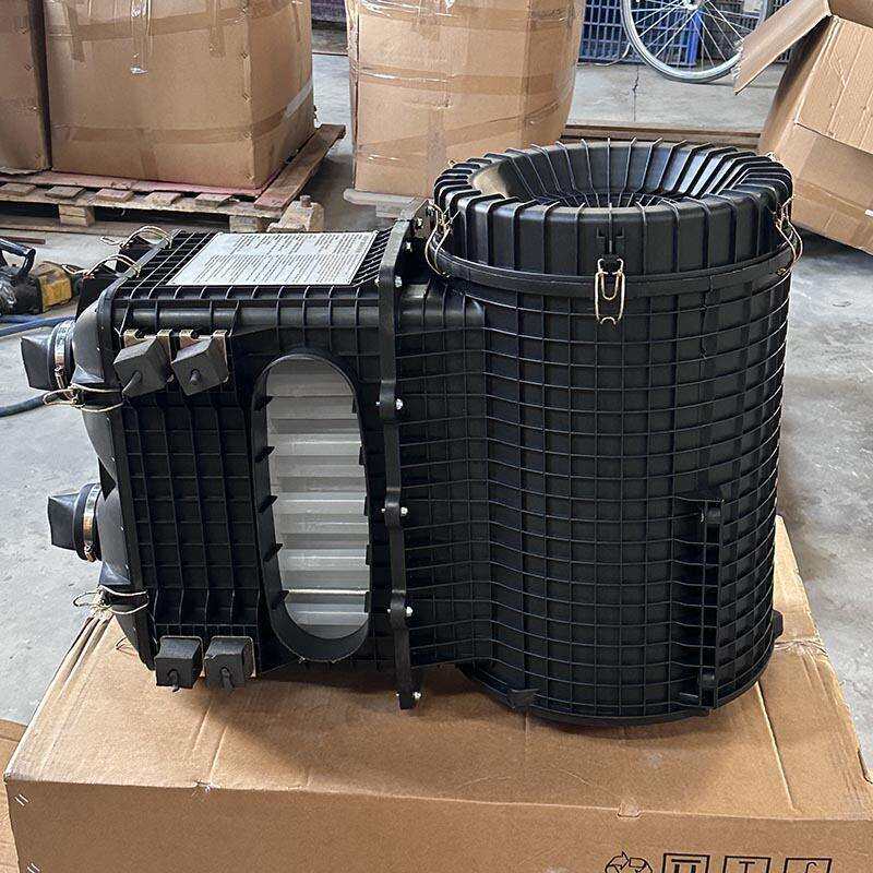FAW-J6空滤外壳总成塑料空滤壳体解放重卡牵引半挂车配件