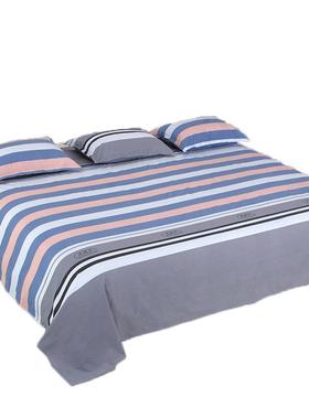 纯棉床单单件大床榻榻米×炕单专超大加大加F76H8987用宽300025定