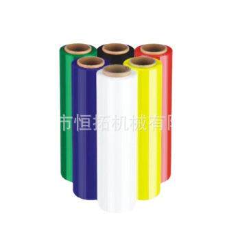 全自动高速拉伸缠绕膜机连体印刷缠绕膜机自动卸膜卷拉伸膜机