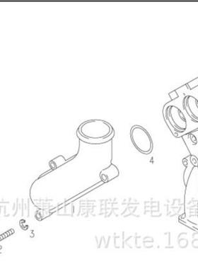 51.06301-0368 1 冷却水管D2842LE203德国曼