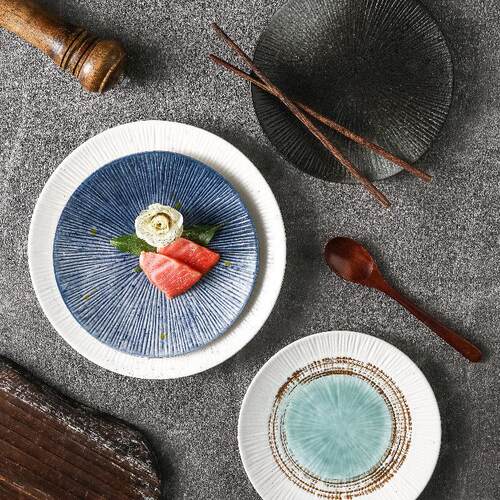 Western plate round plates Dinner plate home ceramic 西餐盘