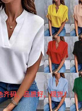 Women's collar shirt top 女装领衬衫上衣女
