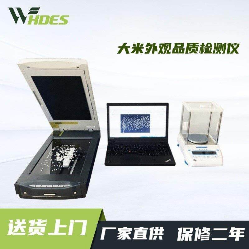 新品大米外观品质检测仪ZYKZ-A扫描仪获得大米图像种子