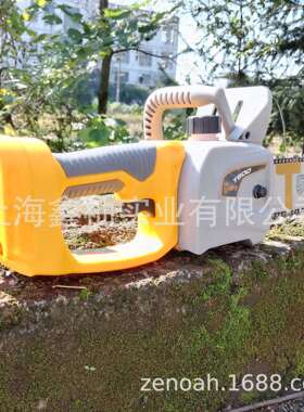 保时泰 T800 8寸自动泵油充电式小型单手锂电锯手持户外锯伐木锯
