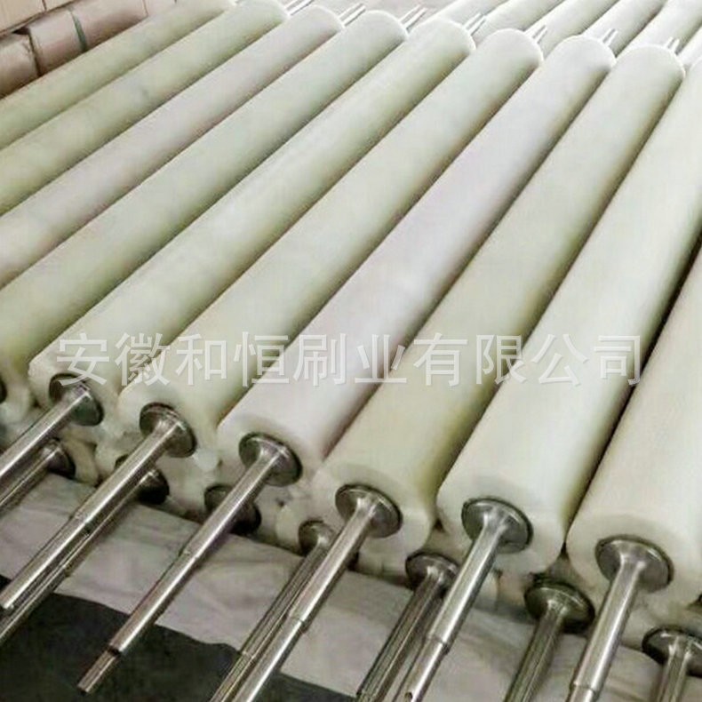 新款直销工业清洗滚筒刷清洁抛光植毛鬃毛圆刷除尘硬毛空心圆形刷