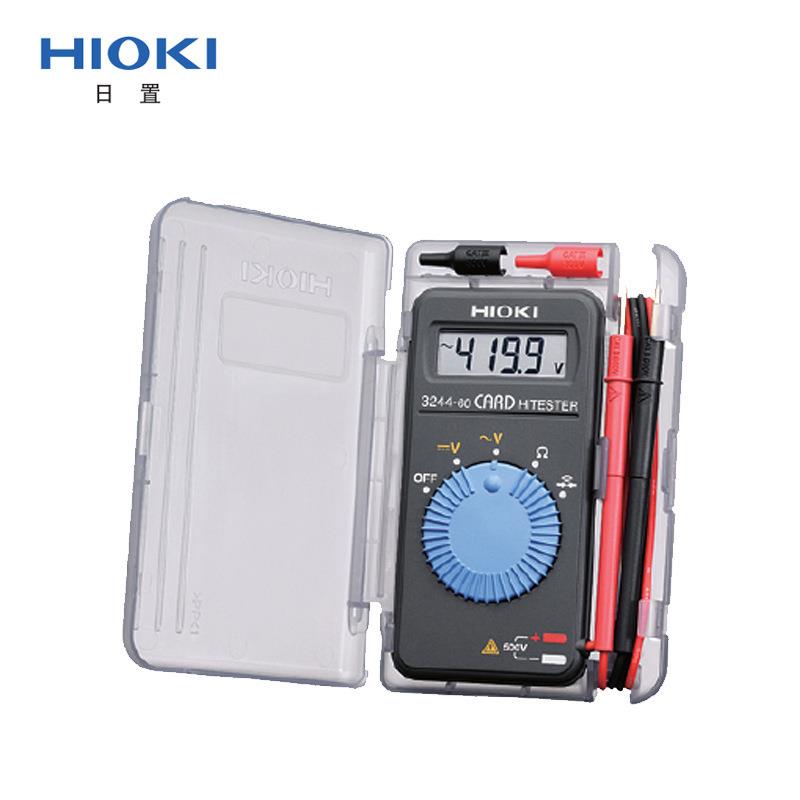 HIOKI日置3244-60卡片型数字万用表袖珍万用表/表