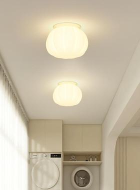 棉花南瓜过道花吸顶灯阳灯奶油52525风花房苞台走廊朵入户儿童玄