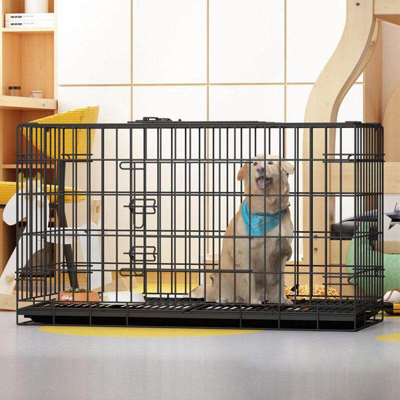 狗笼子大型犬中型金毛拉布拉多狗笼中型犬宠物狗笼子加粗笼室内