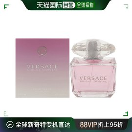 自营|versace范思哲晶钻女士，淡香水edt清新水感花果香调200ml