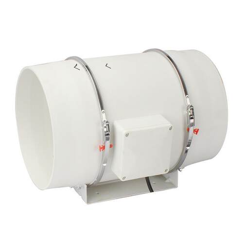 XGF2E-250型号4寸~8寸家用静音管式管道塑料风机带强通风系统