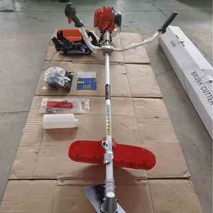 汽负油割草机NYL二冲程背割式 小型草灌机多功能农用汽油除收割稻